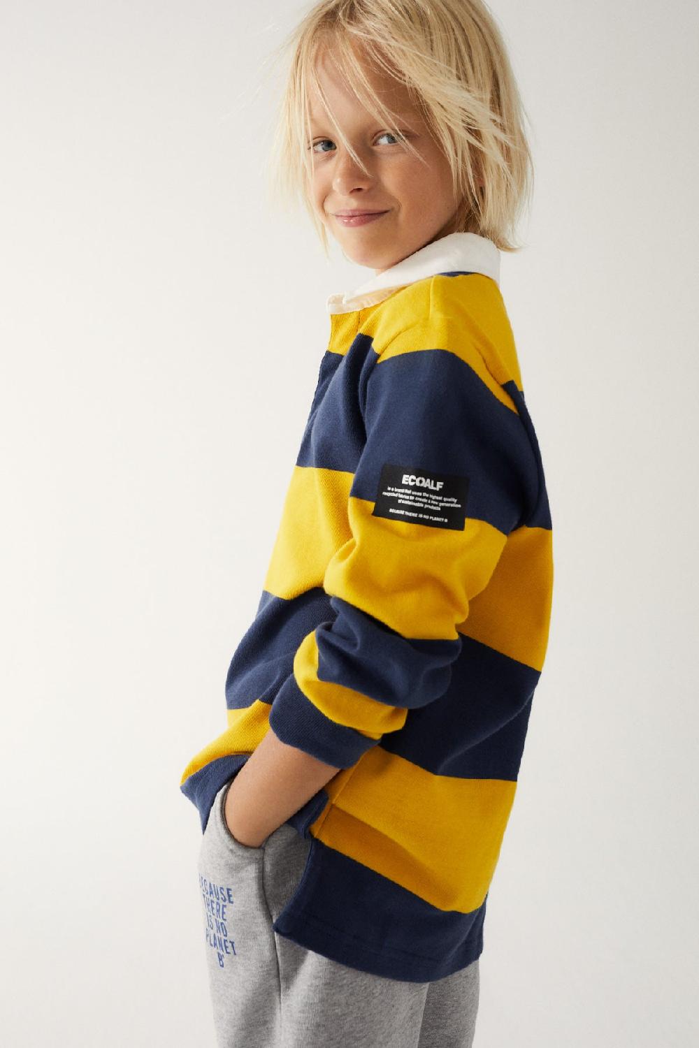 Ecoalf YELLOW MORRIS POLO SHIRT Los más vendidos