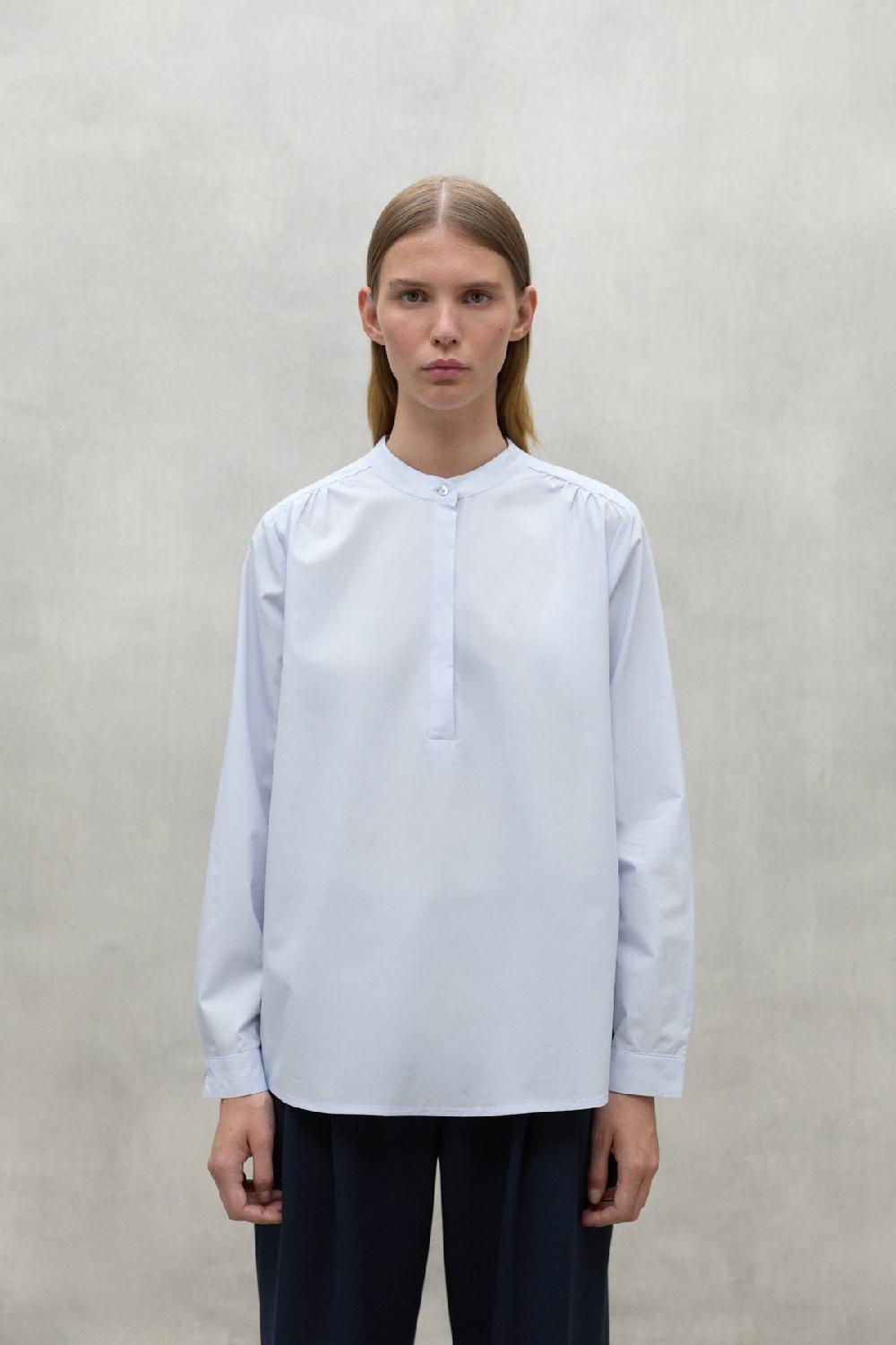 Ecoalf LIGHT BLUE NORA SHIRT Liquidación