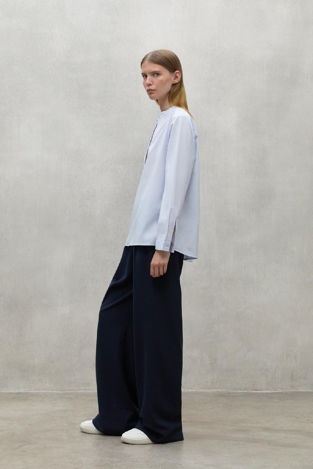 Ecoalf LIGHT BLUE NORA SHIRT Liquidación