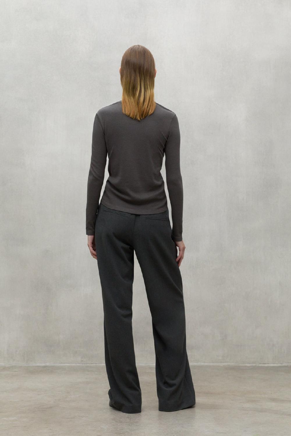 Ecoalf DARK BROWN LILLE T-SHIRT Limitado a 3 días
