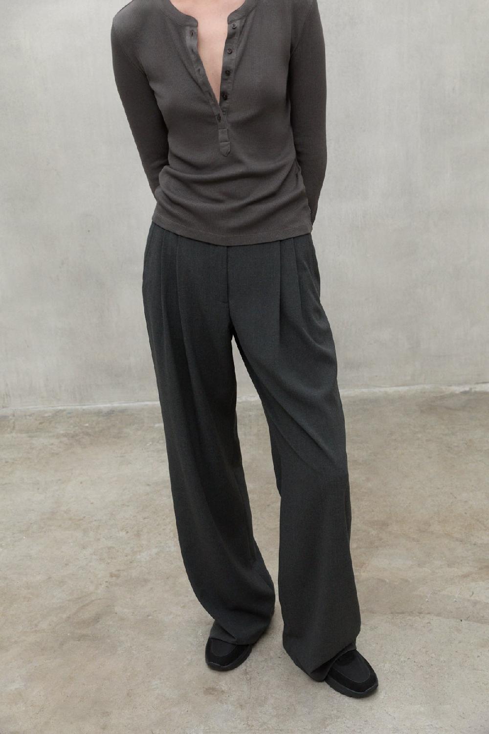 Ecoalf DARK BROWN LILLE T-SHIRT Limitado a 3 días