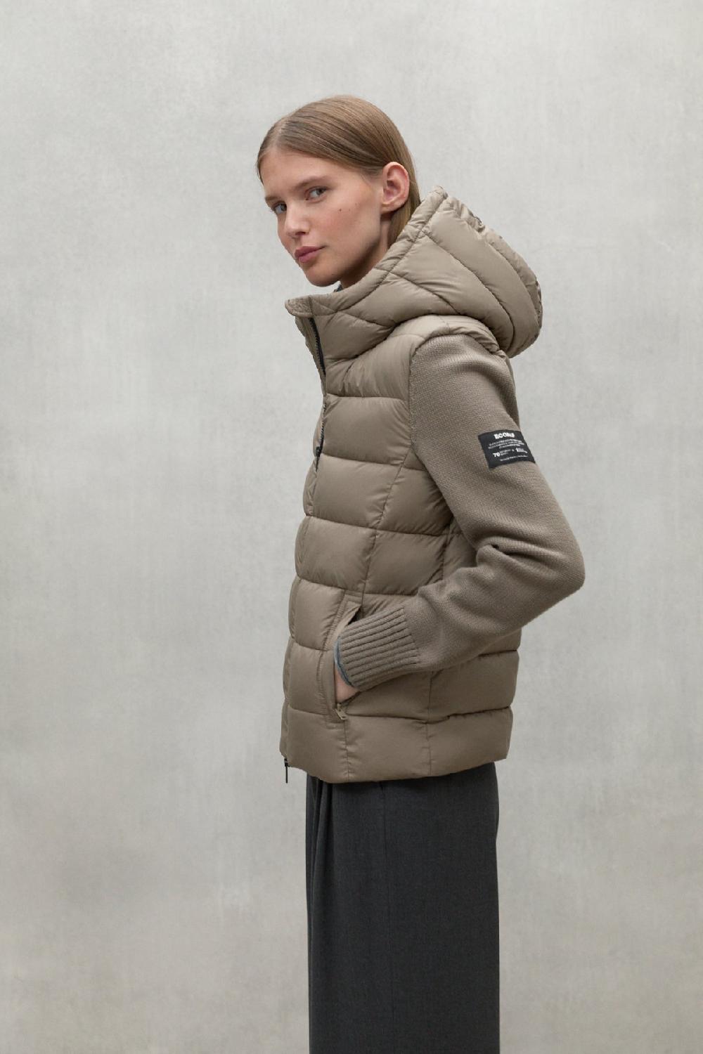 Ecoalf BROWN DENALI KNITTED JACKET En oferta