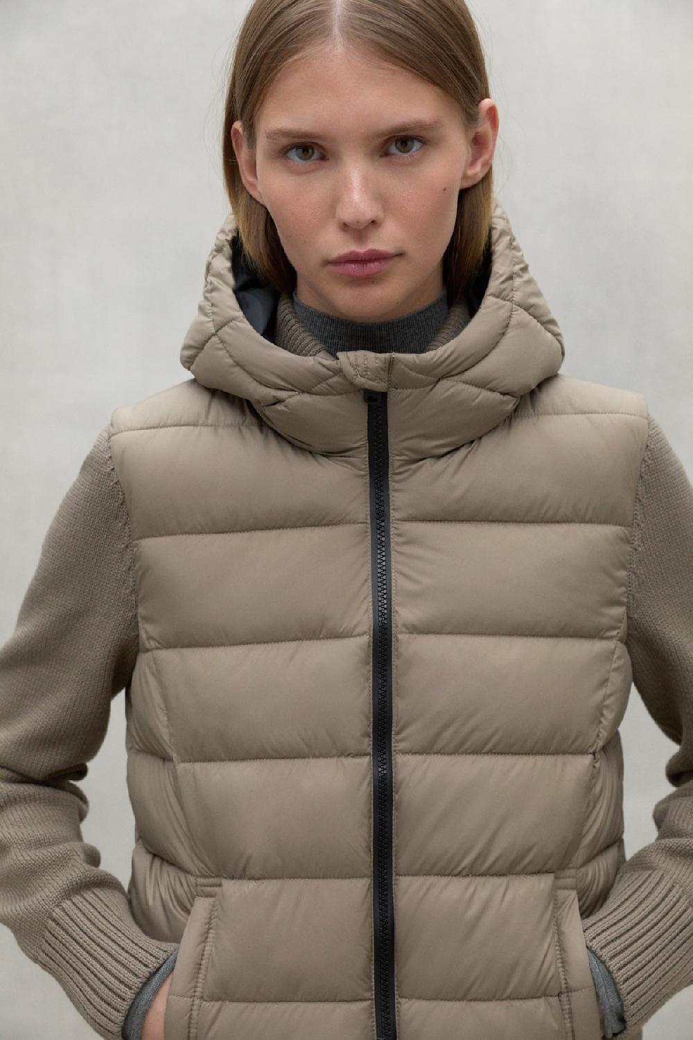 Ecoalf BROWN DENALI KNITTED JACKET En oferta