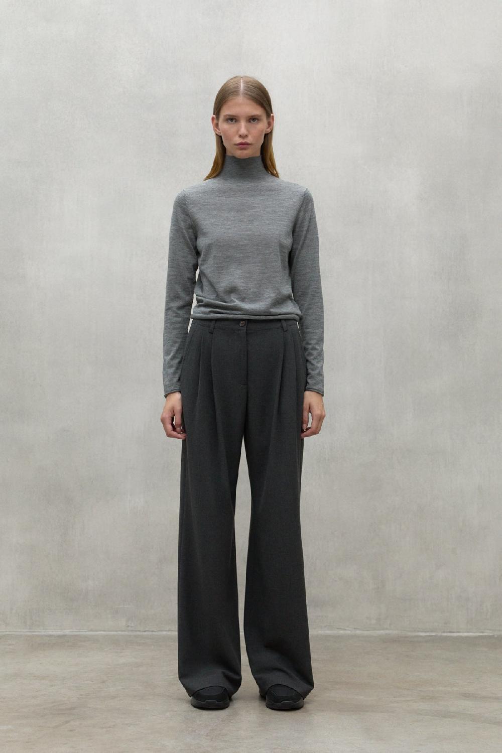 Ecoalf JUMPER COLLAR FAYA GREY Libre de impuestos
