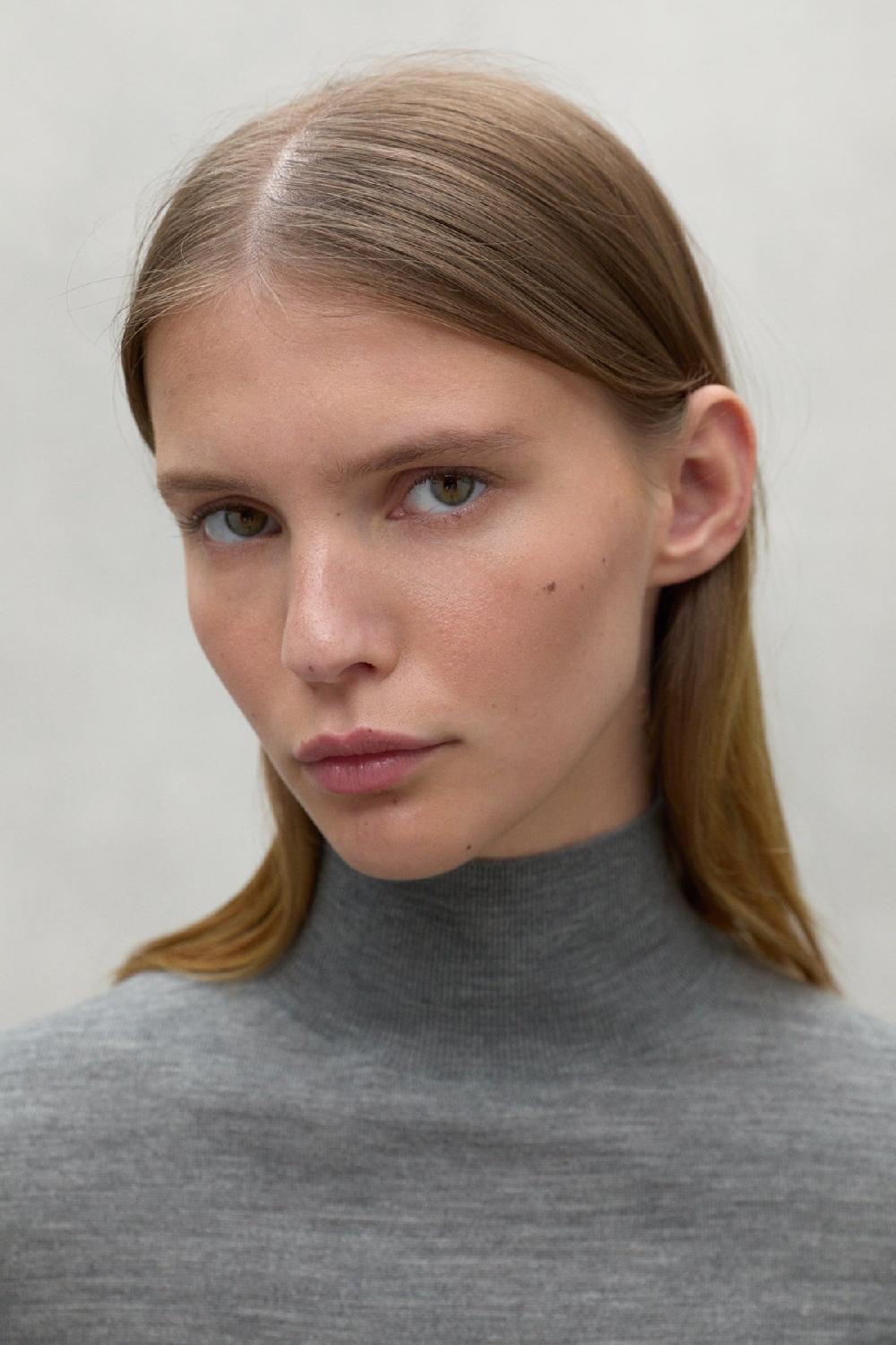 Ecoalf JUMPER COLLAR FAYA GREY Libre de impuestos