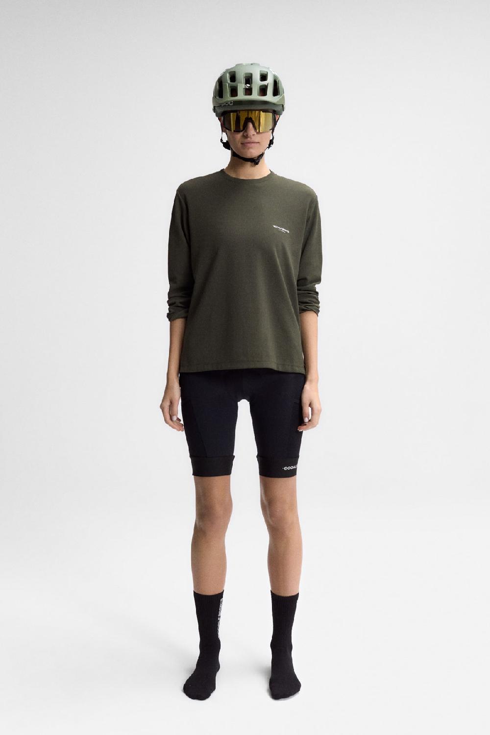 Ecoalf VAL EXPLORER LONG SLEEVE T-SHIRT UNISEX GREEN En línea