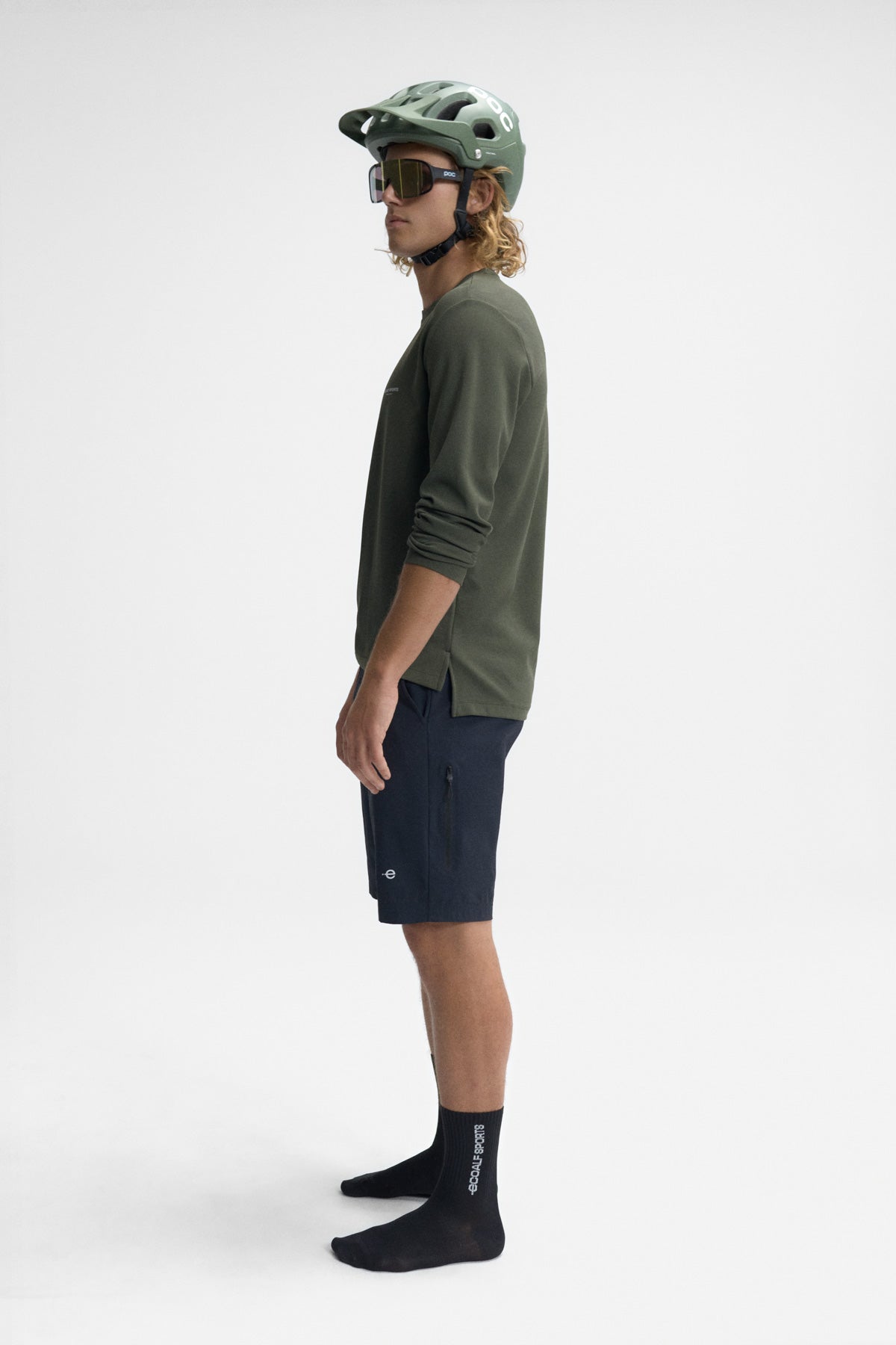 Ecoalf VAL EXPLORER LONG SLEEVE T-SHIRT UNISEX GREEN En línea