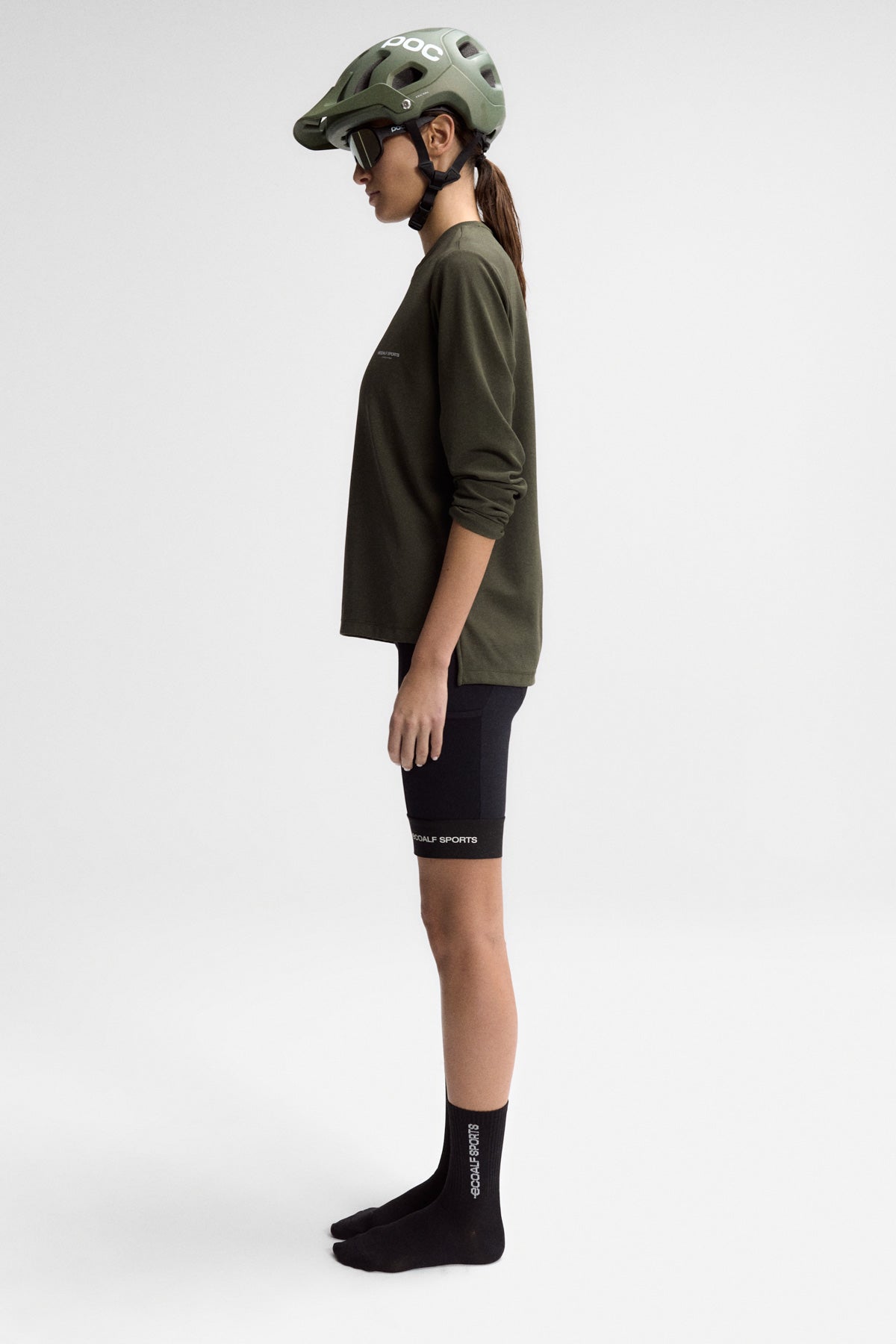 Ecoalf VAL EXPLORER LONG SLEEVE T-SHIRT UNISEX GREEN En línea