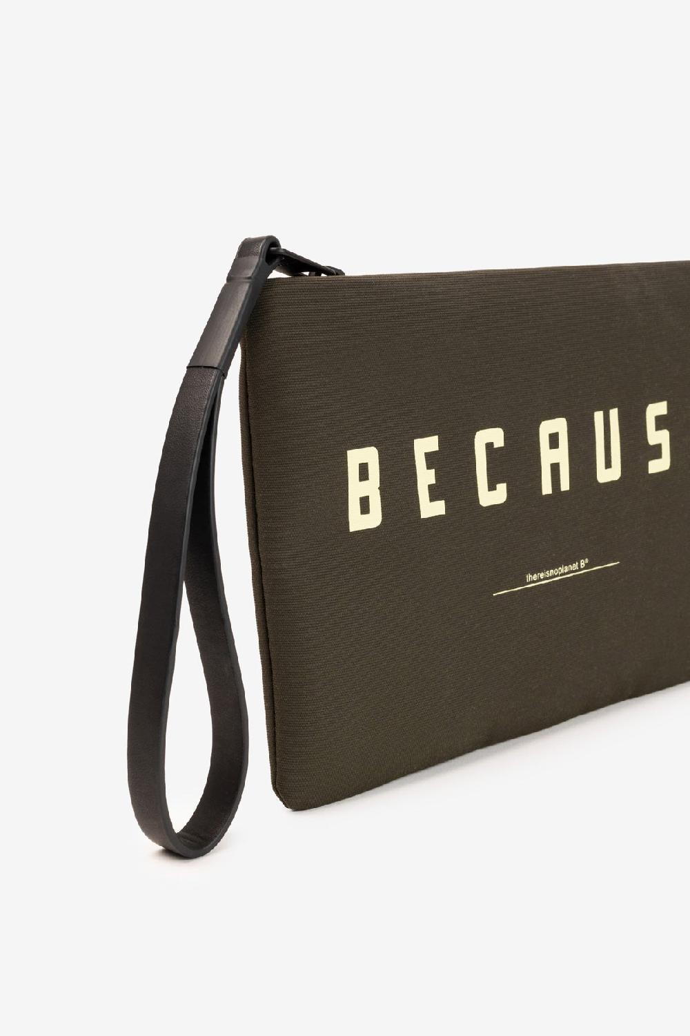 Ecoalf GREEN LUPITA HANDBAG WITH MESSAGE Rebajas baratas