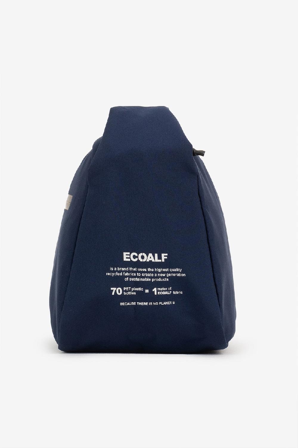 Ecoalf NAVY BLUE BONDED HOBO BAG Tienda