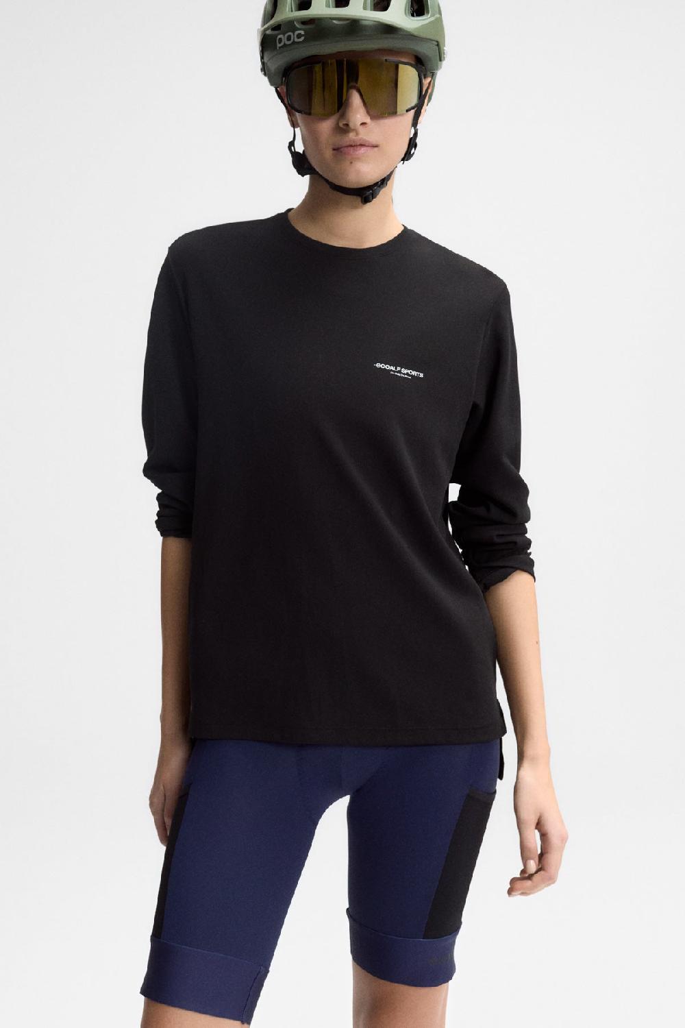 Ecoalf VAL EXPLORER LONG SLEEVE T-SHIRT UNISEX BLACK Ahorra y exporta