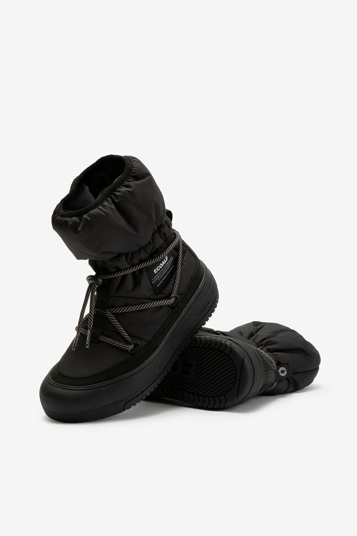 Ecoalf BLACK BERING BOOTS Oferta exclusiva