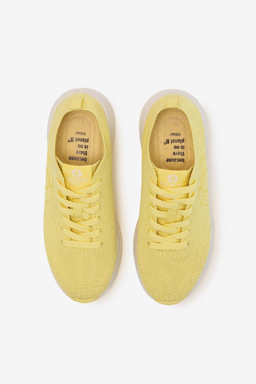 Ecoalf YELLOW CONDE KNITTED TRAINERS Precio ultrabajo
