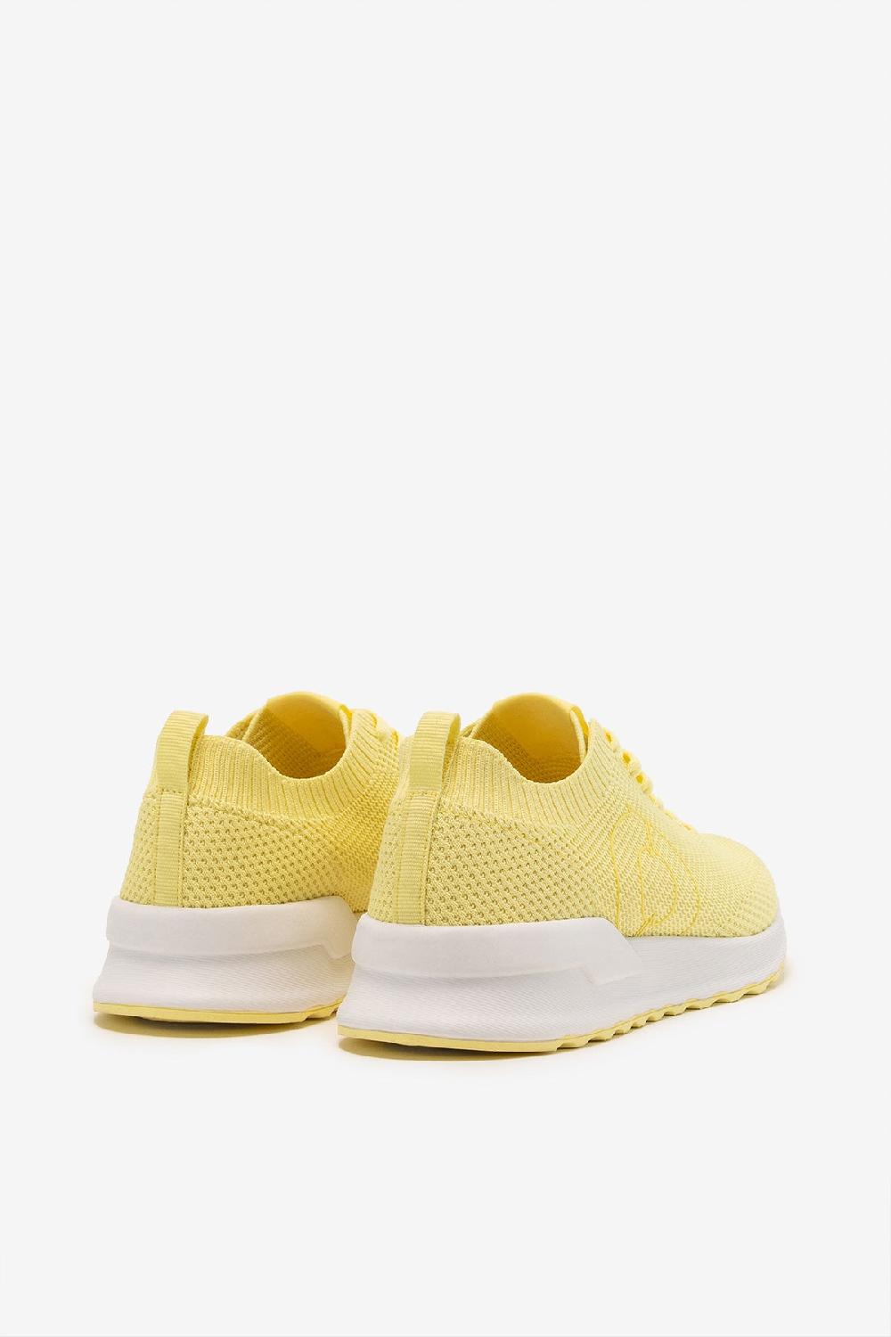 Ecoalf YELLOW CONDE KNITTED TRAINERS Precio ultrabajo
