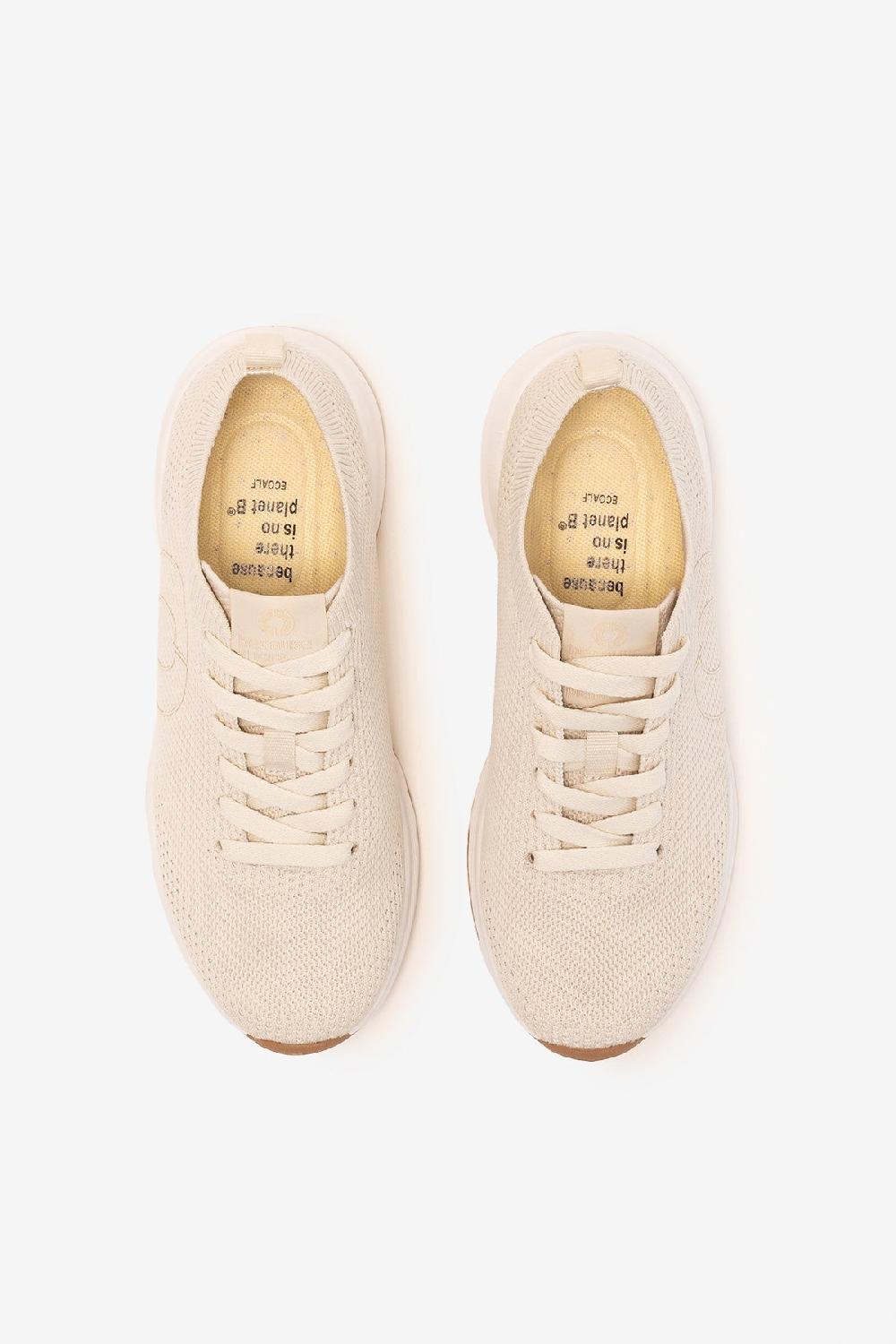 Ecoalf WHITE CONDE KNITTED TRAINERS Descuento
