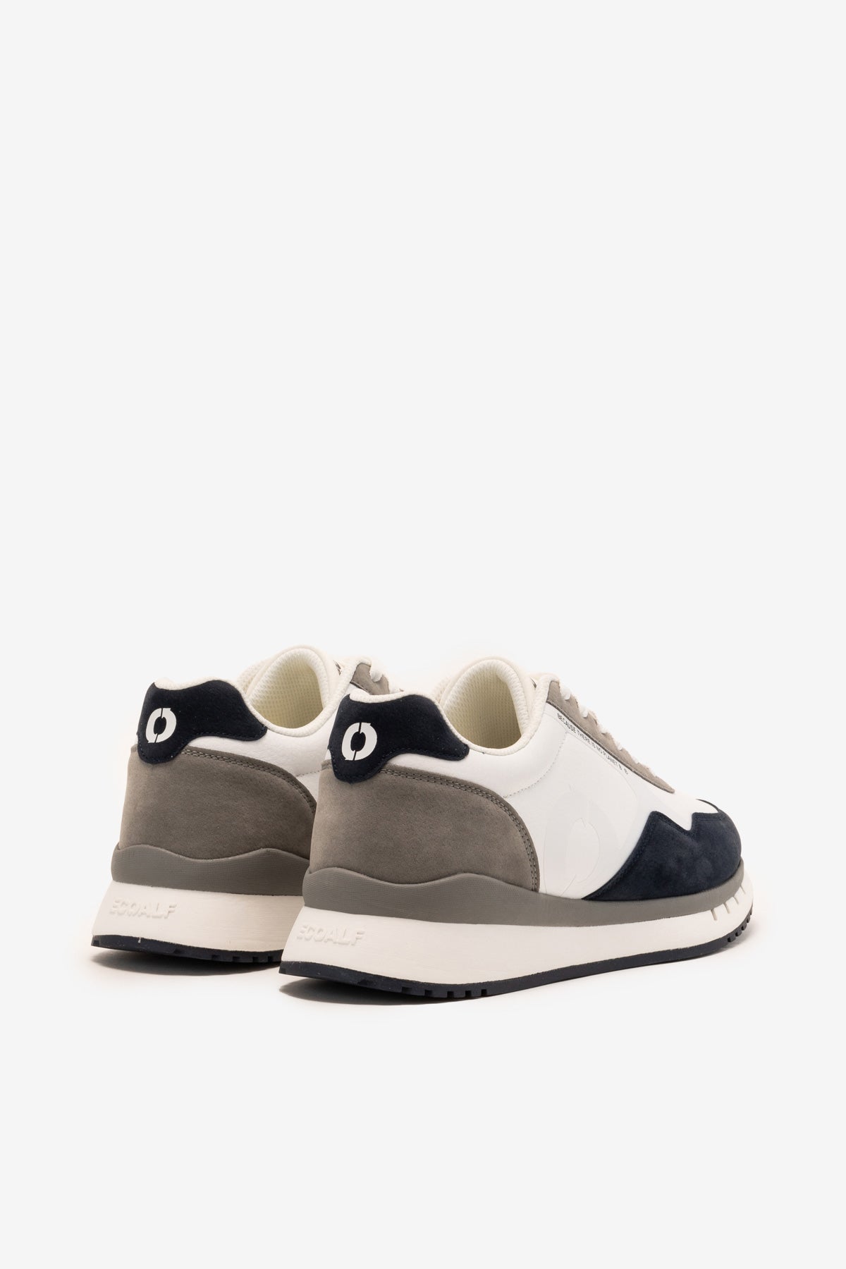 Ecoalf WHITE SICILIA VEGAN LEATHER TRAINERS Oferta especial