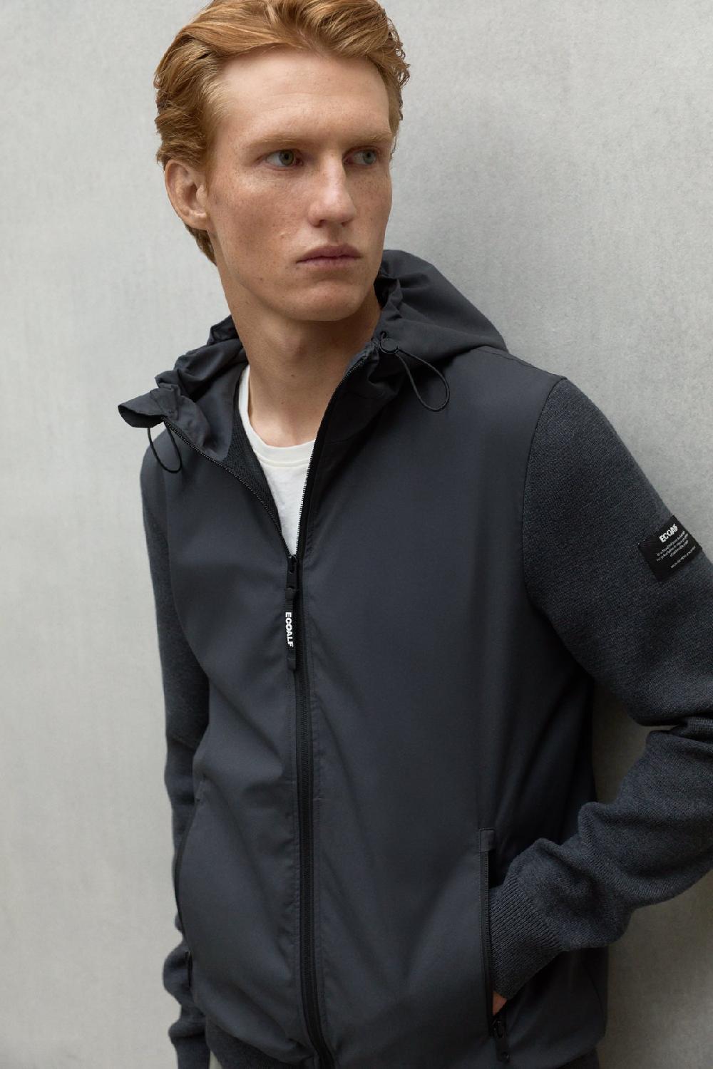 Ecoalf DARK GREY PETRUS JACKET Precio de fábrica