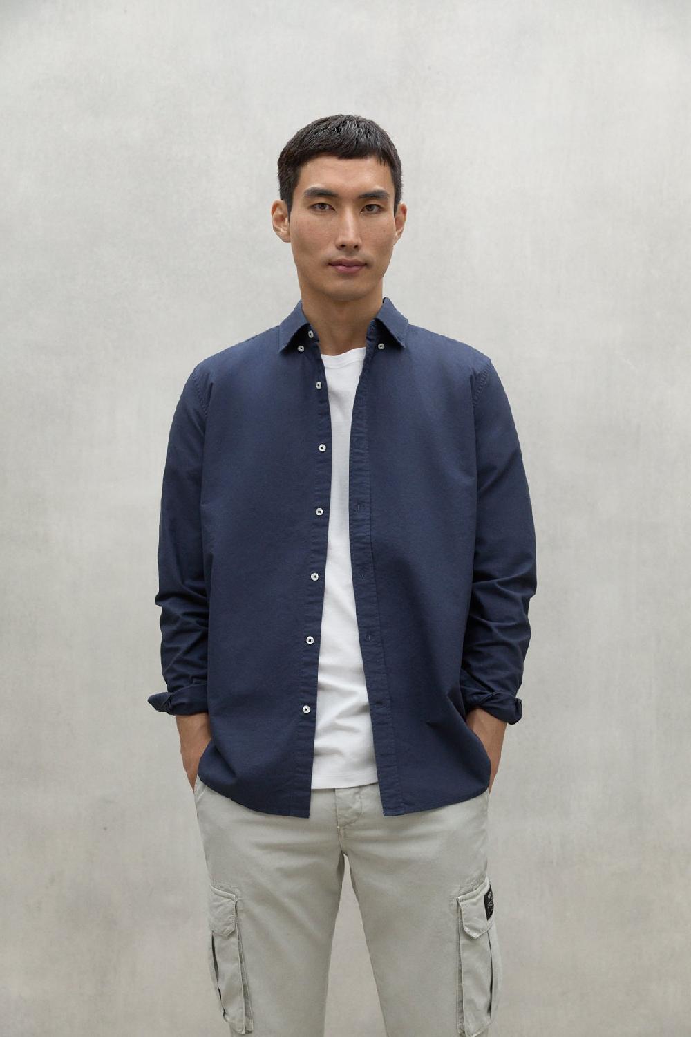 Ecoalf NAVY BLUE ANTONIO SHIRT Promoción por tiempo limitado