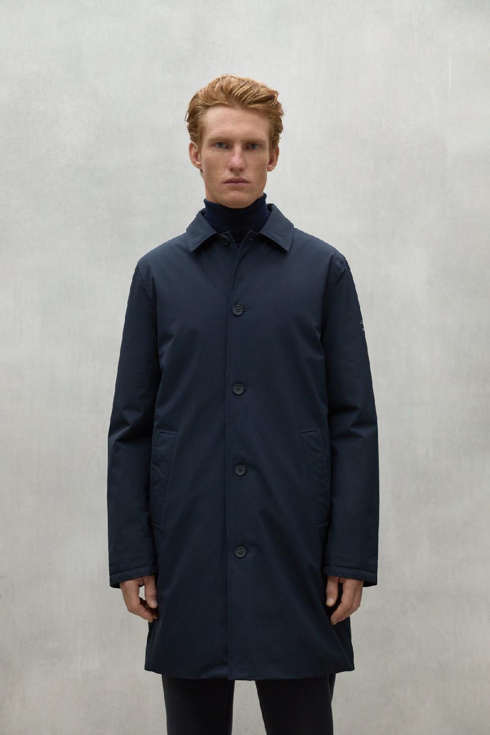 Ecoalf NAVY BLUE HAMPSHIRE COAT Promoción trimestral