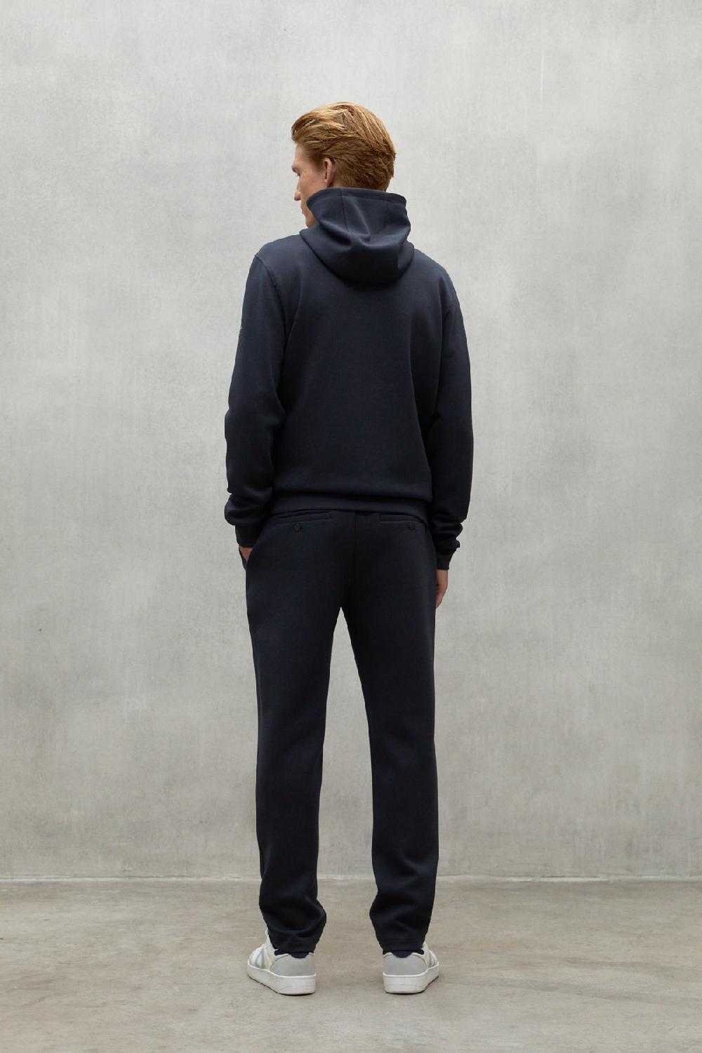 Ecoalf NAVY BLUE ETHICA TROUSERS Grandes descuentos