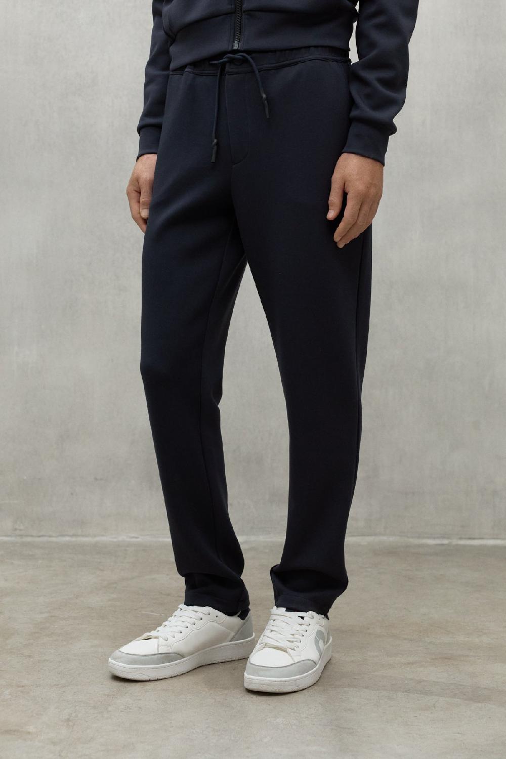 Ecoalf NAVY BLUE ETHICA TROUSERS Grandes descuentos