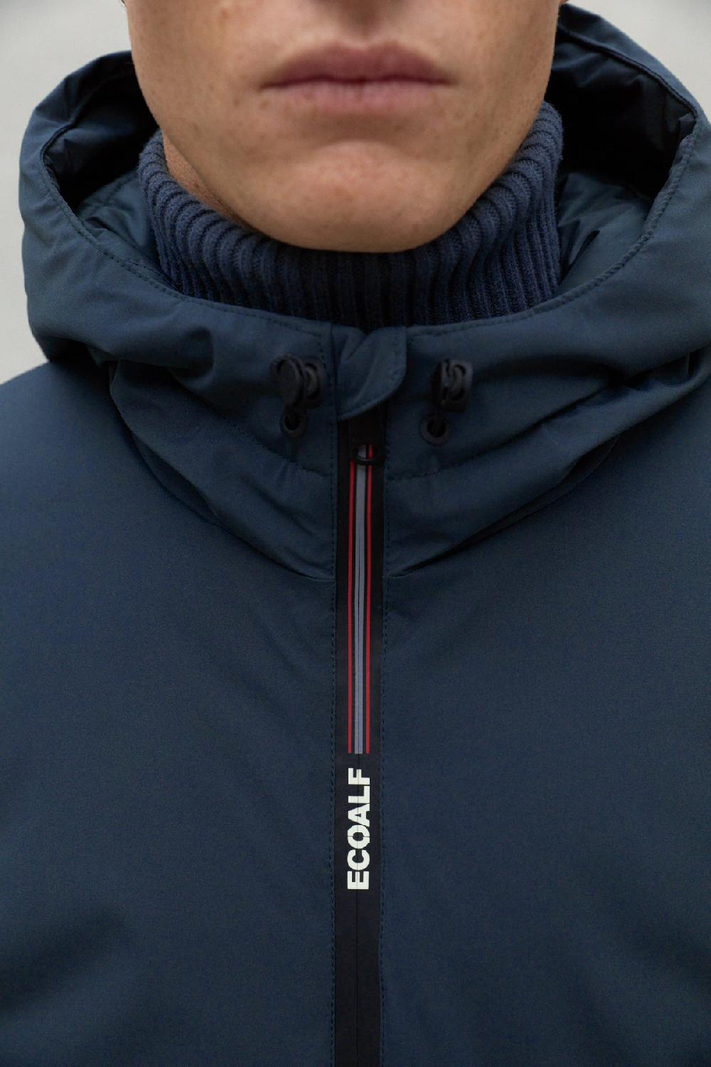 Ecoalf NAVY BLUE PASU COAT Liquidación