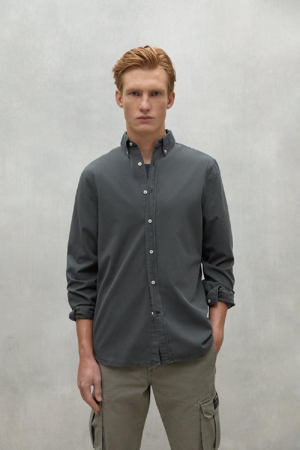 Ecoalf DARK GREY ANTEJO SHIRT Ahorra y exporta