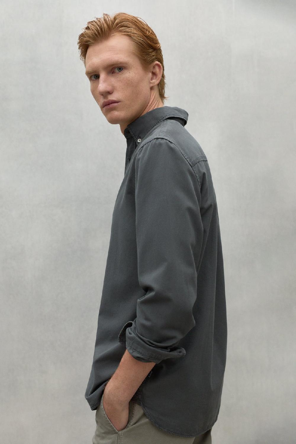 Ecoalf DARK GREY ANTEJO SHIRT Ahorra y exporta
