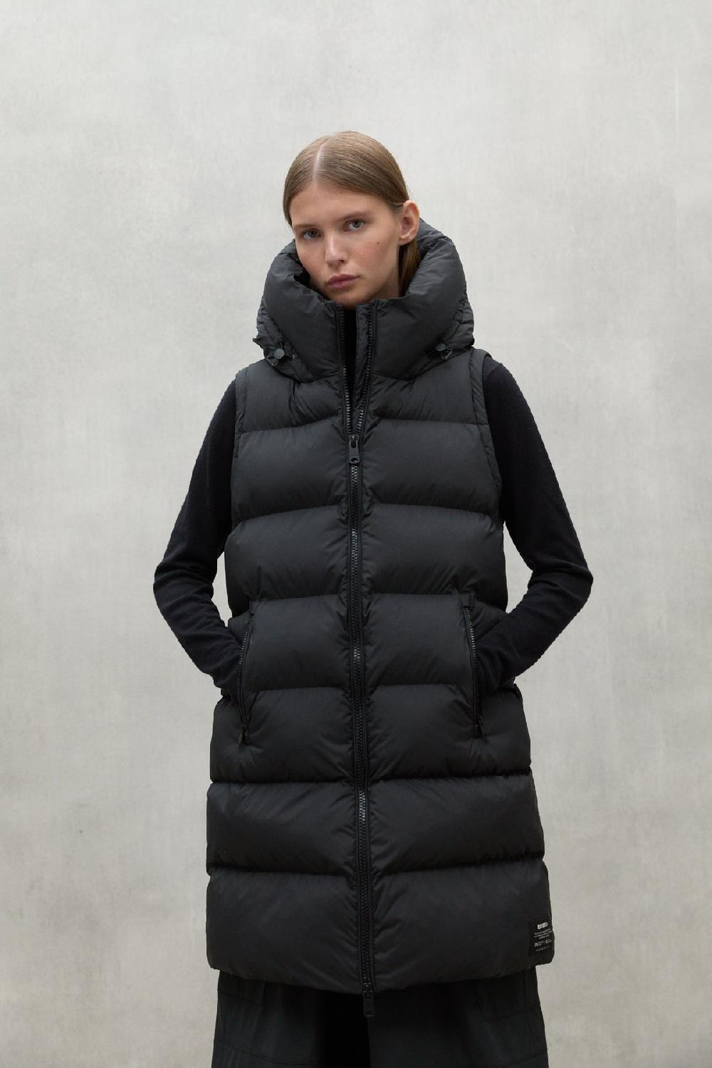 Ecoalf BLACK MANLIE WAISTCOAT Última moda
