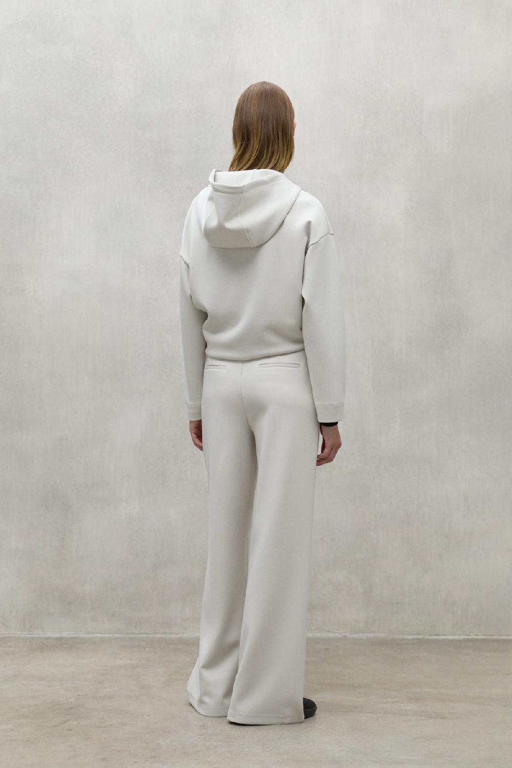 Ecoalf WHITE ARDA TROUSERS Descuento por venta flash