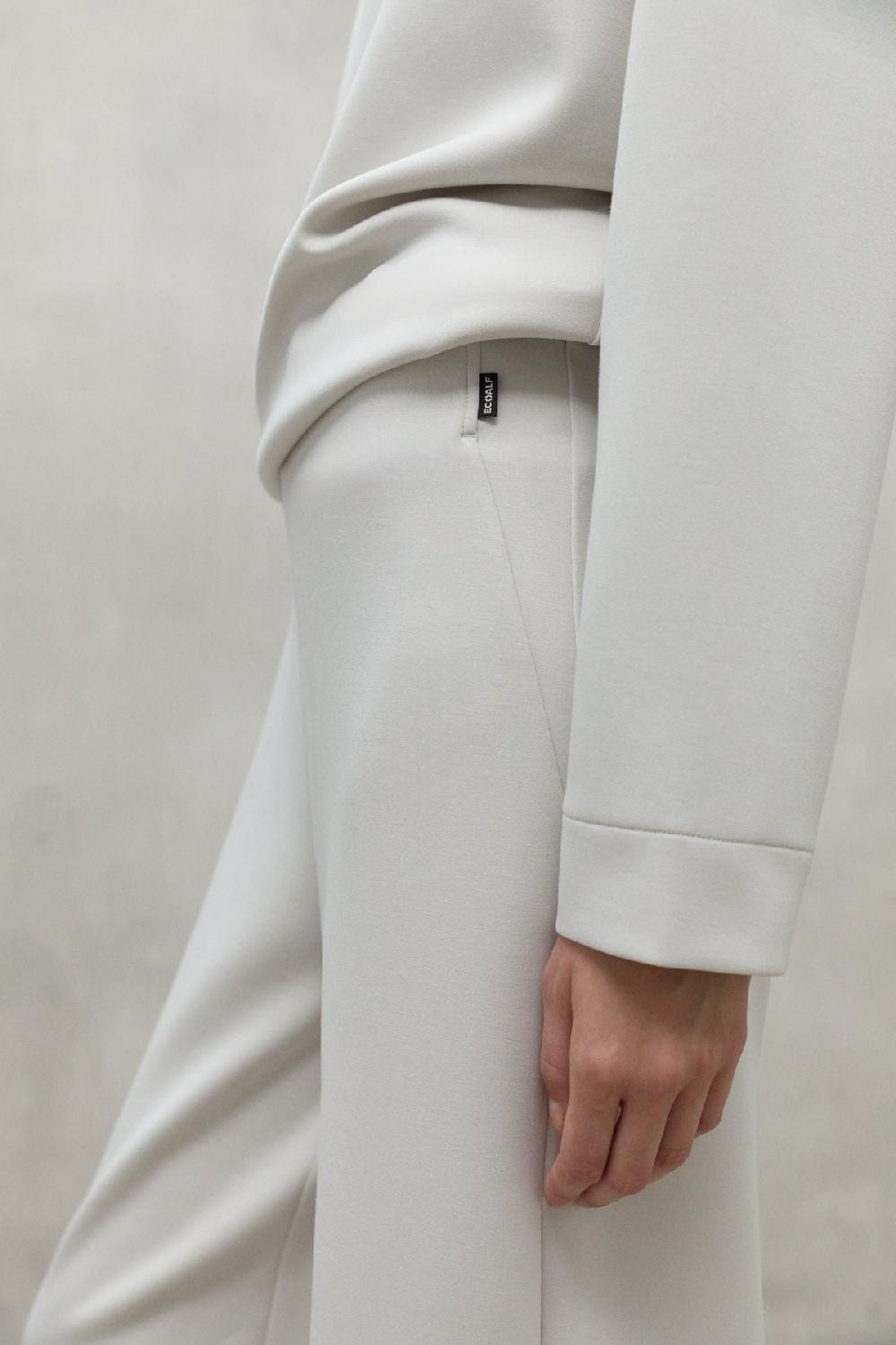 Ecoalf WHITE ARDA TROUSERS Descuento por venta flash