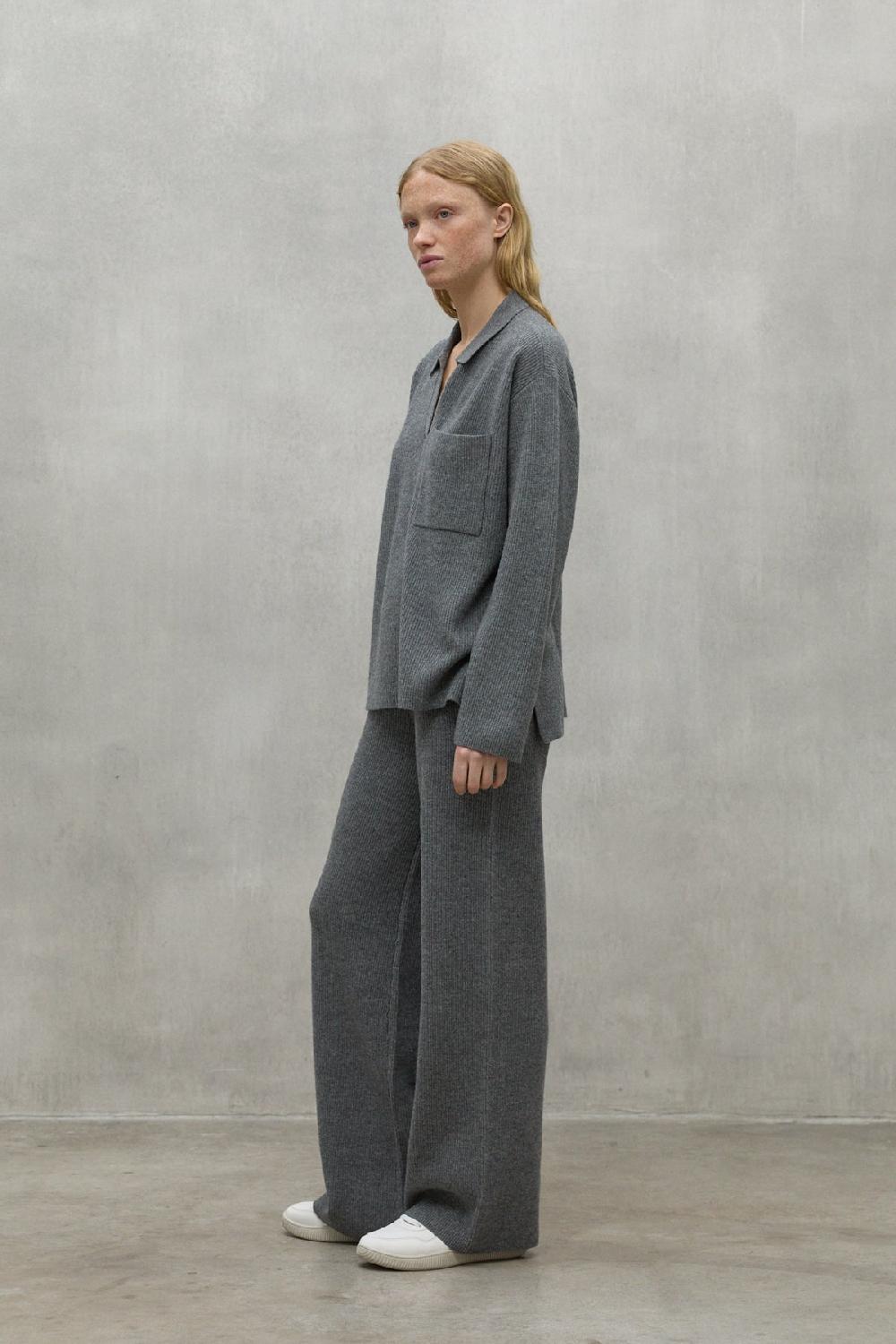Ecoalf GREY CIPRE TROUSERS Ofertas de temporada