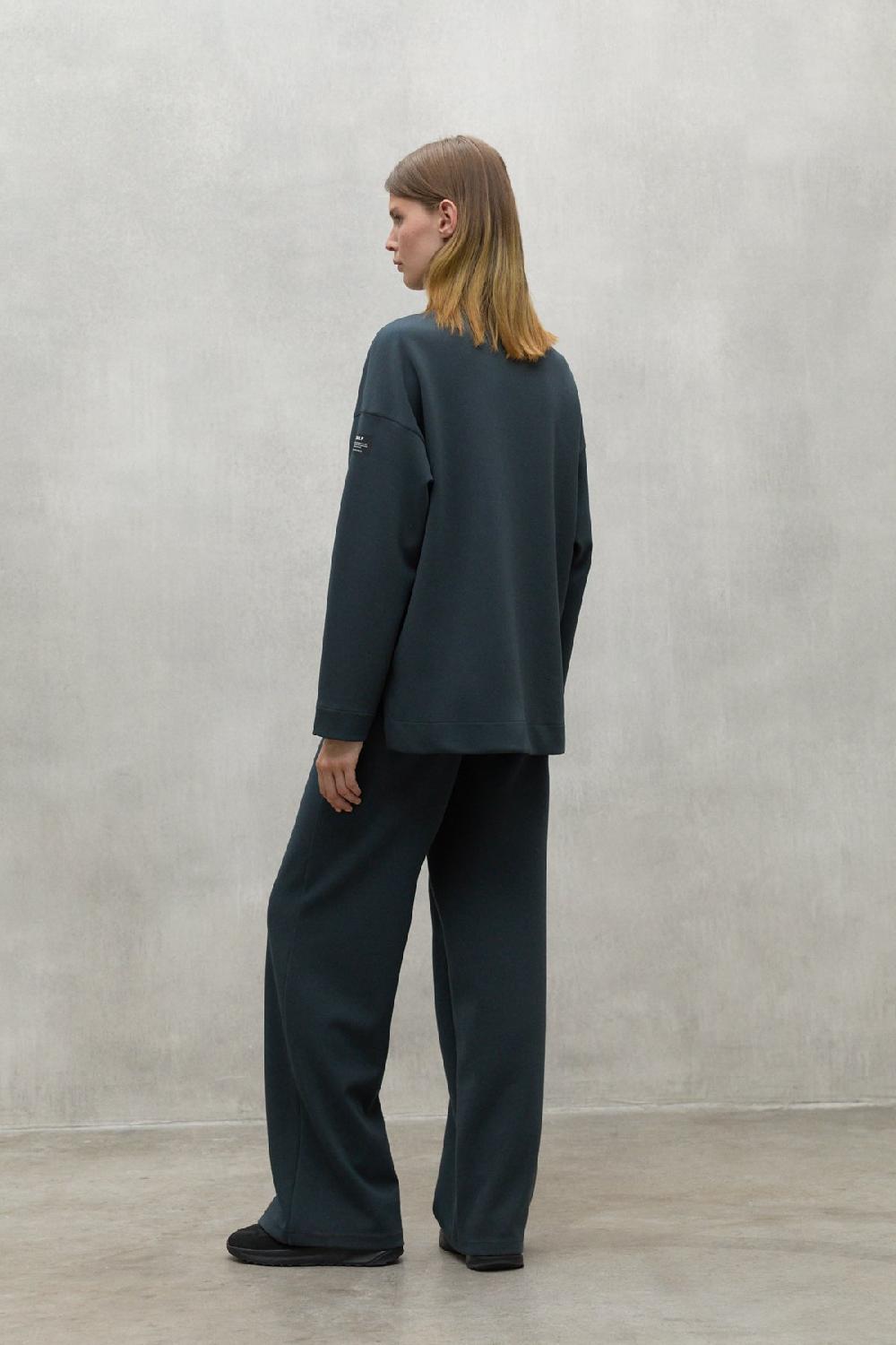 Ecoalf DARK GREEN MAIA SWEATSHIRT 2025