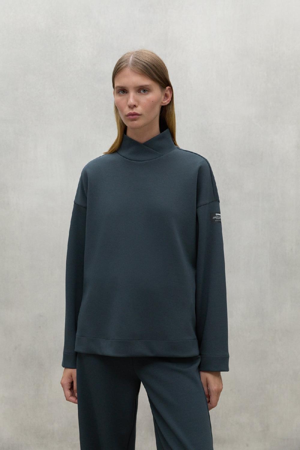 Ecoalf DARK GREEN MAIA SWEATSHIRT 2025
