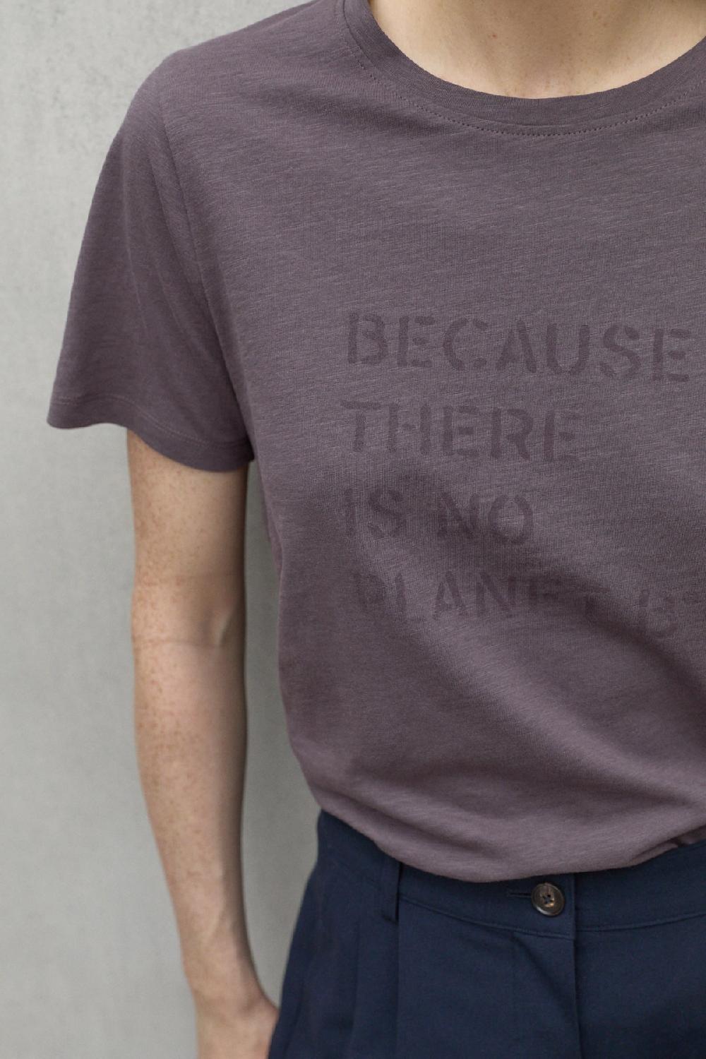 Ecoalf PURPLE AMBEL T-SHIRT Outlet