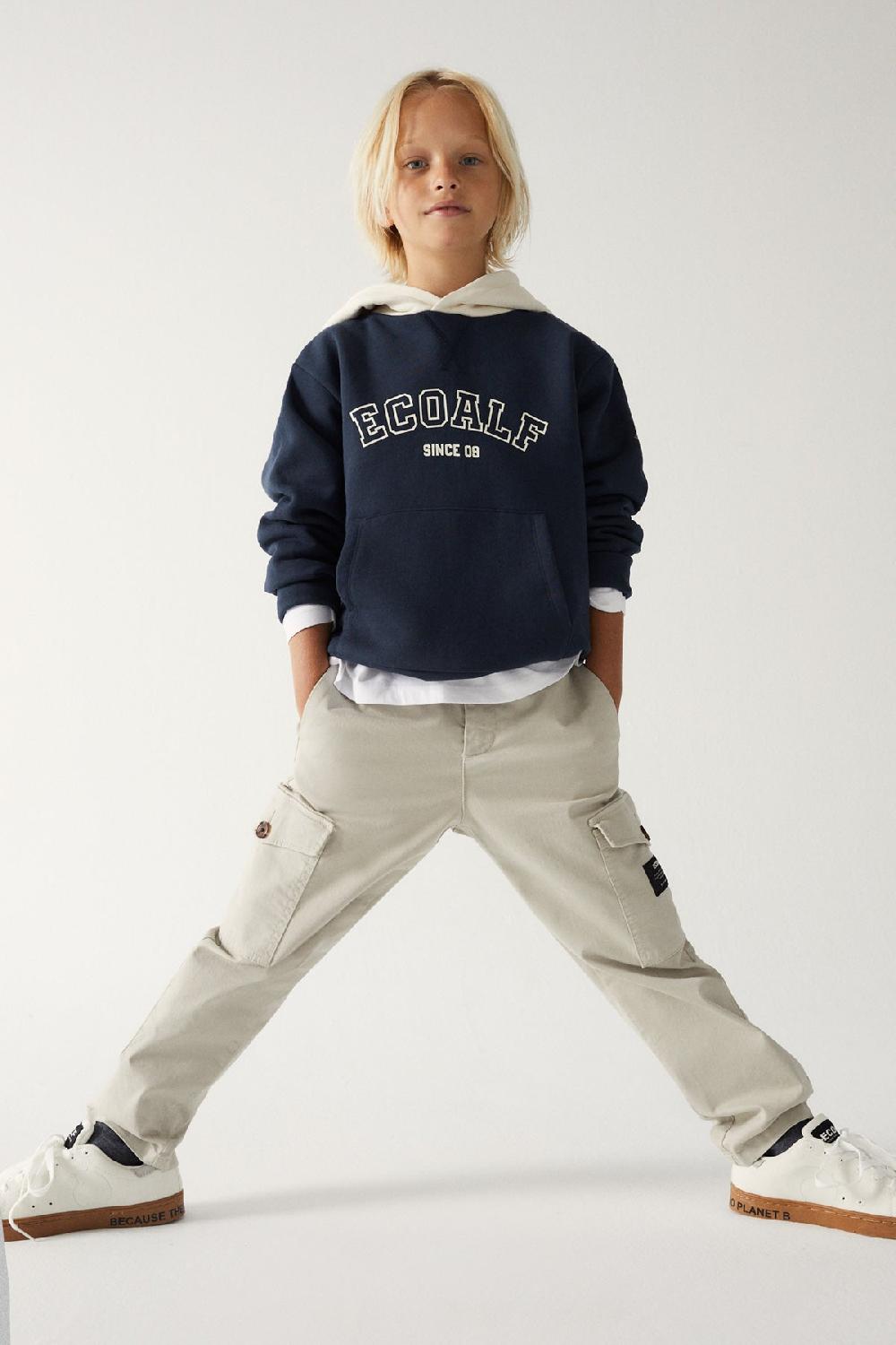 Ecoalf BLUE CHICOBOY SWEATSHIRT En oferta