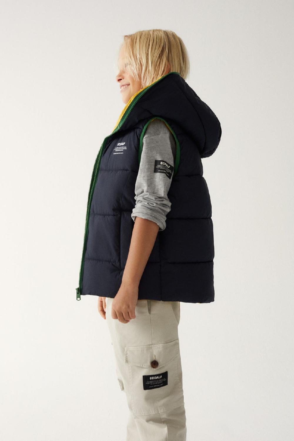 Ecoalf BLUE ZIPPY VEST Rebajas baratas