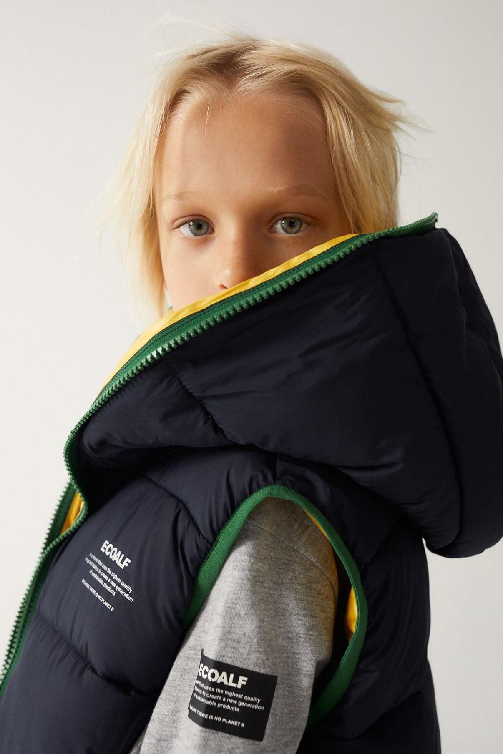 Ecoalf BLUE ZIPPY VEST Rebajas baratas