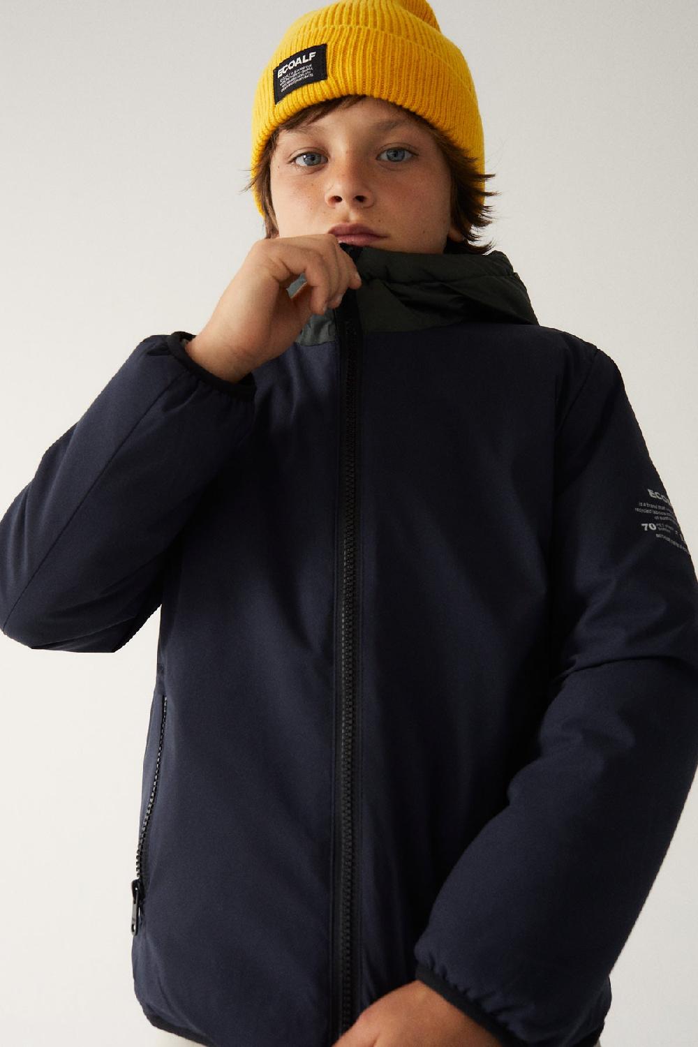 Ecoalf BLUE CARTES JACKET Descuento