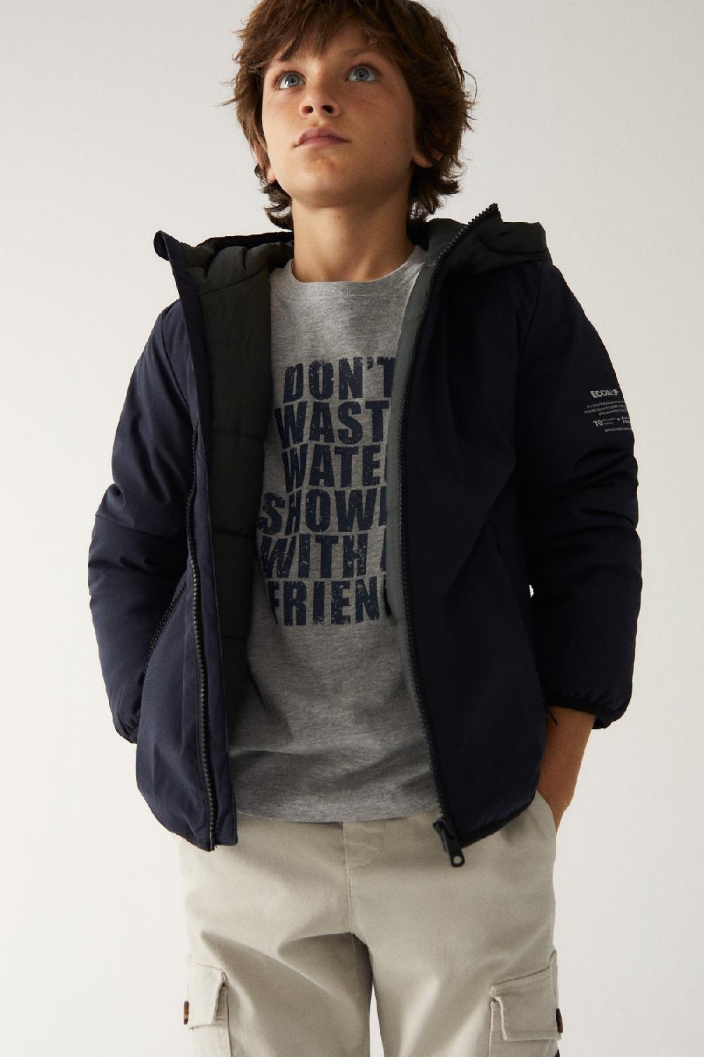 Ecoalf BLUE CARTES JACKET Descuento