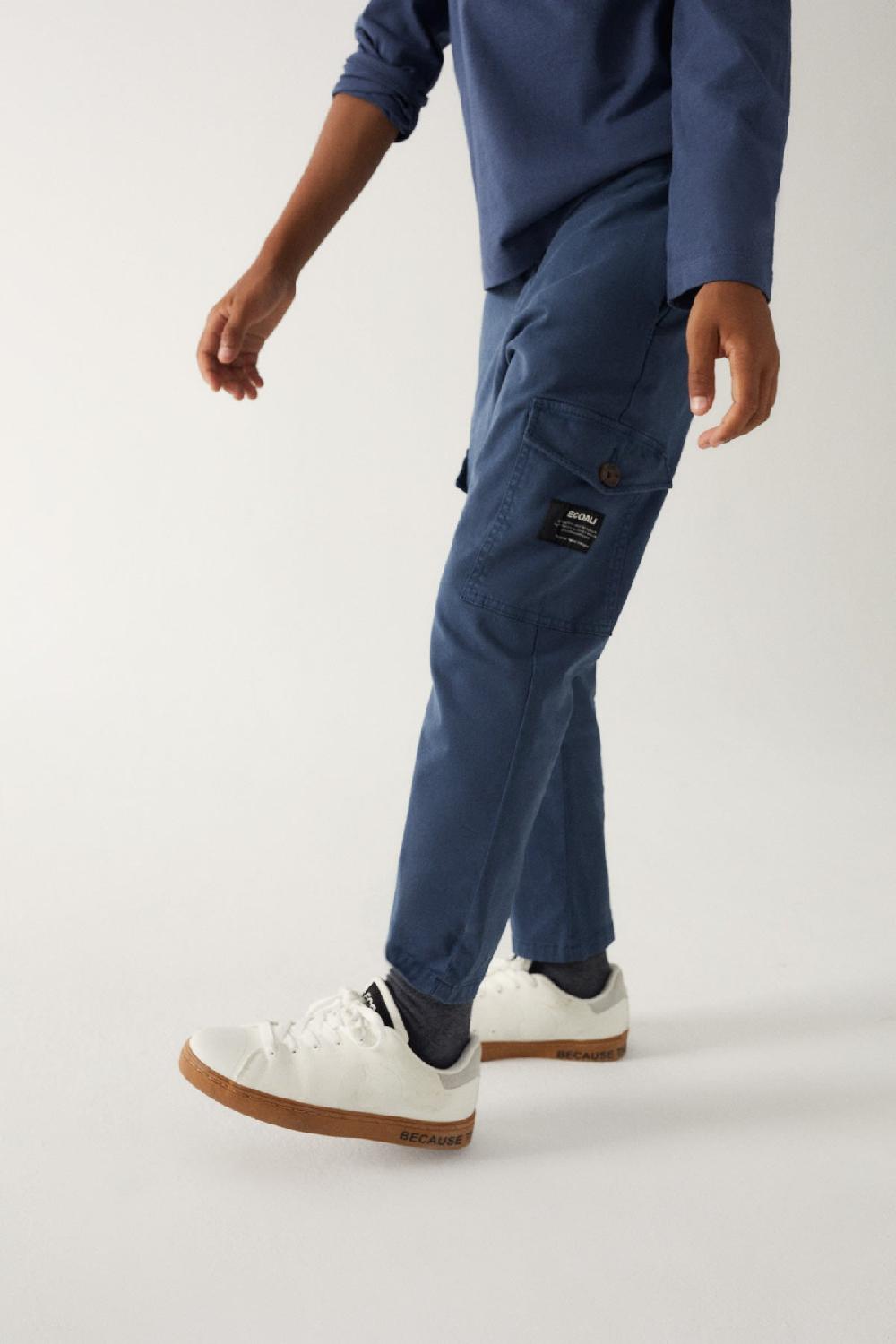 Ecoalf BLUE ROS TROUSERS Rebajas online