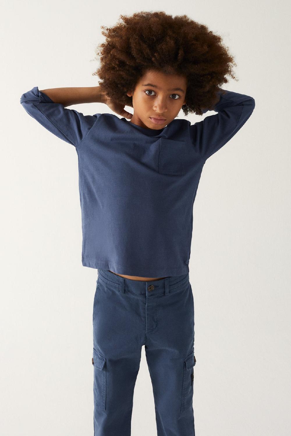 Ecoalf BLUE ROS TROUSERS Rebajas online