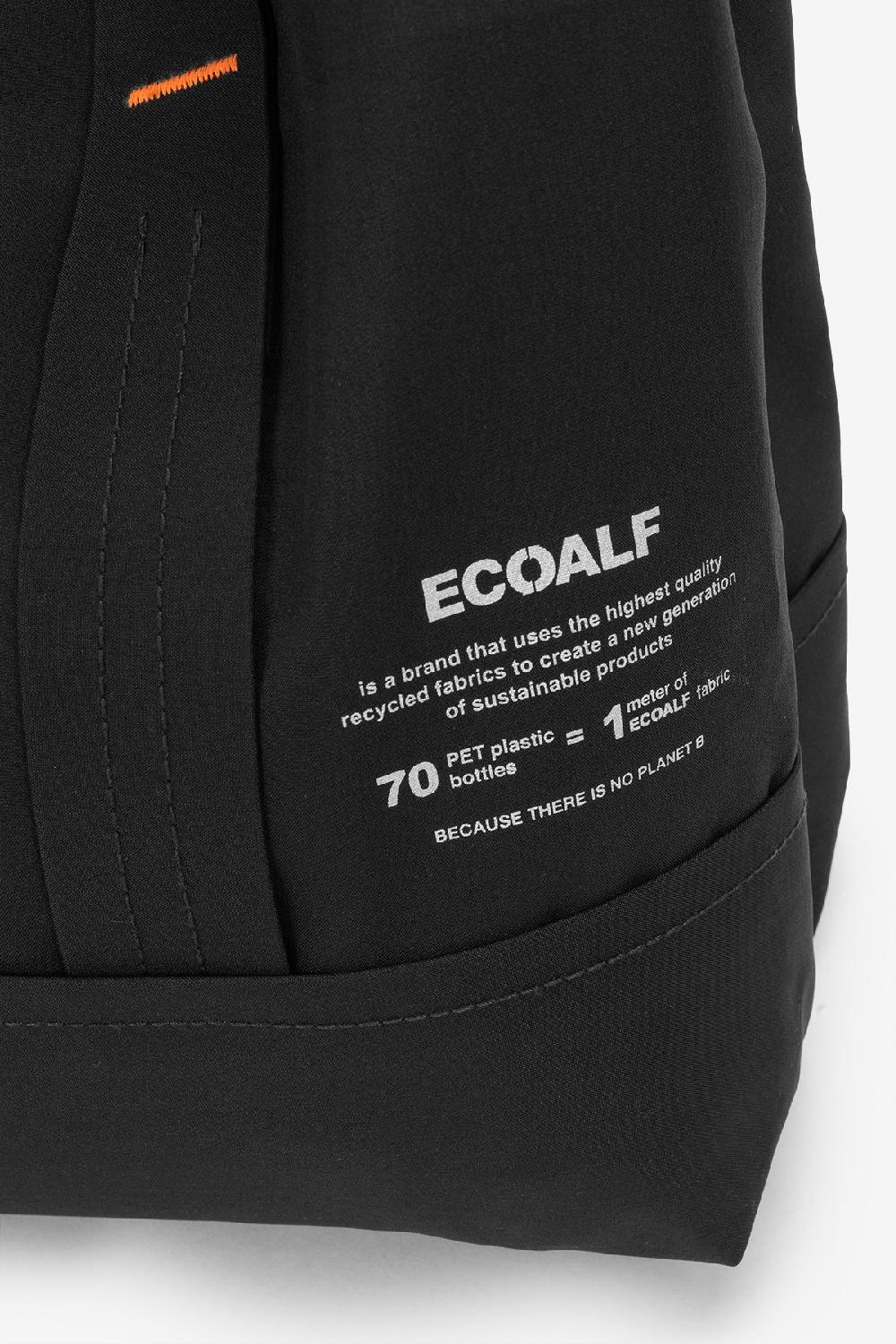 Ecoalf BLACK BONDED TOTE BAG Solo queda un día