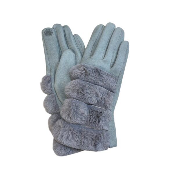 El caballo Guantes pelo