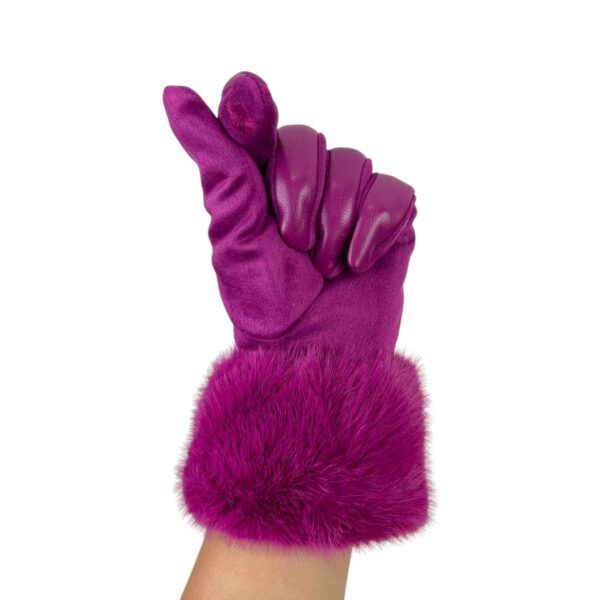 El caballo Guantes pelo