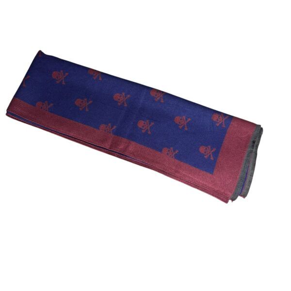 El caballo Bufanda reversible calaveras