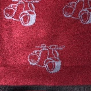 El caballo Bufanda Vespas reversible Oferta especial de fábrica
