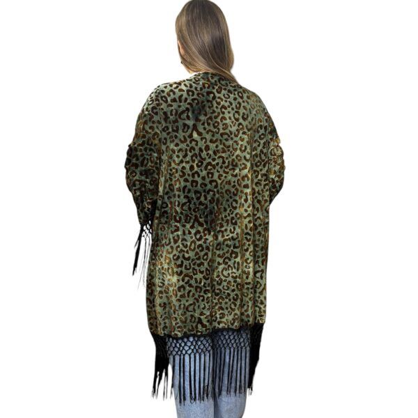 El caballo Kimono animal Print flecos Precios de Black Friday