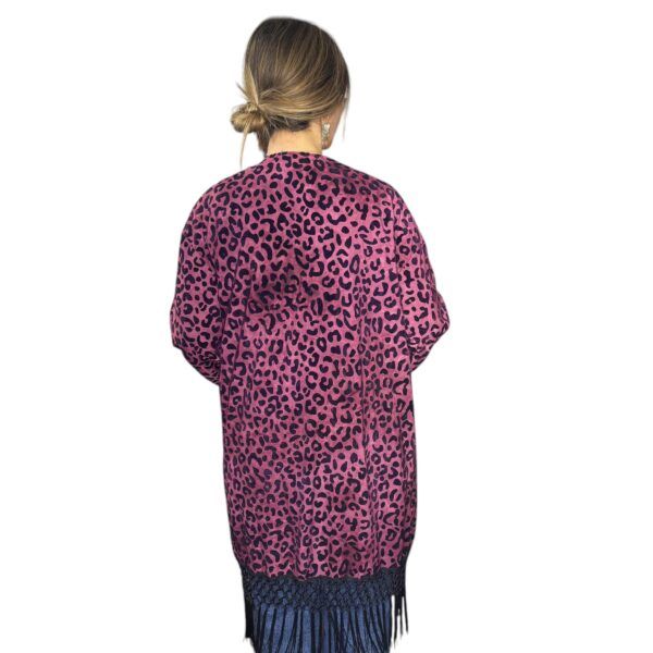 El caballo Kimono animal Print flecos Precios de Black Friday