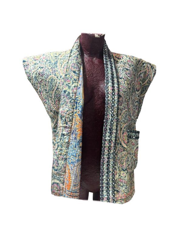 El caballo Chaleco kimono reversible Descuento